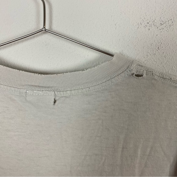 Men's Vintage Anvil Wolf Nature Graphic Distressed Tee - Picture 9 of 11